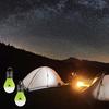 Wakeman Portable LED Tent Light Bulbs - Hanging Lights for Camping and Hiking by Green, 2PK 75-CL1021